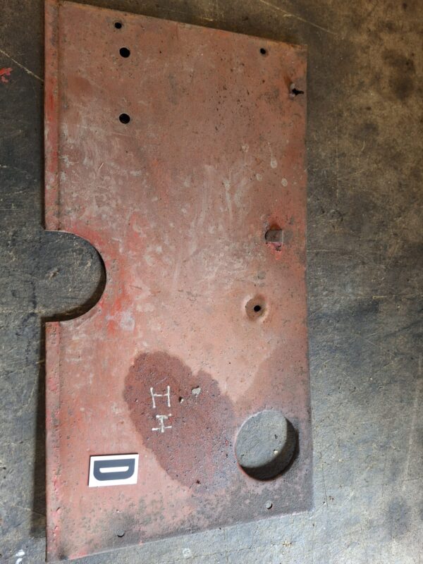 International B250 / B275 lower dash panel